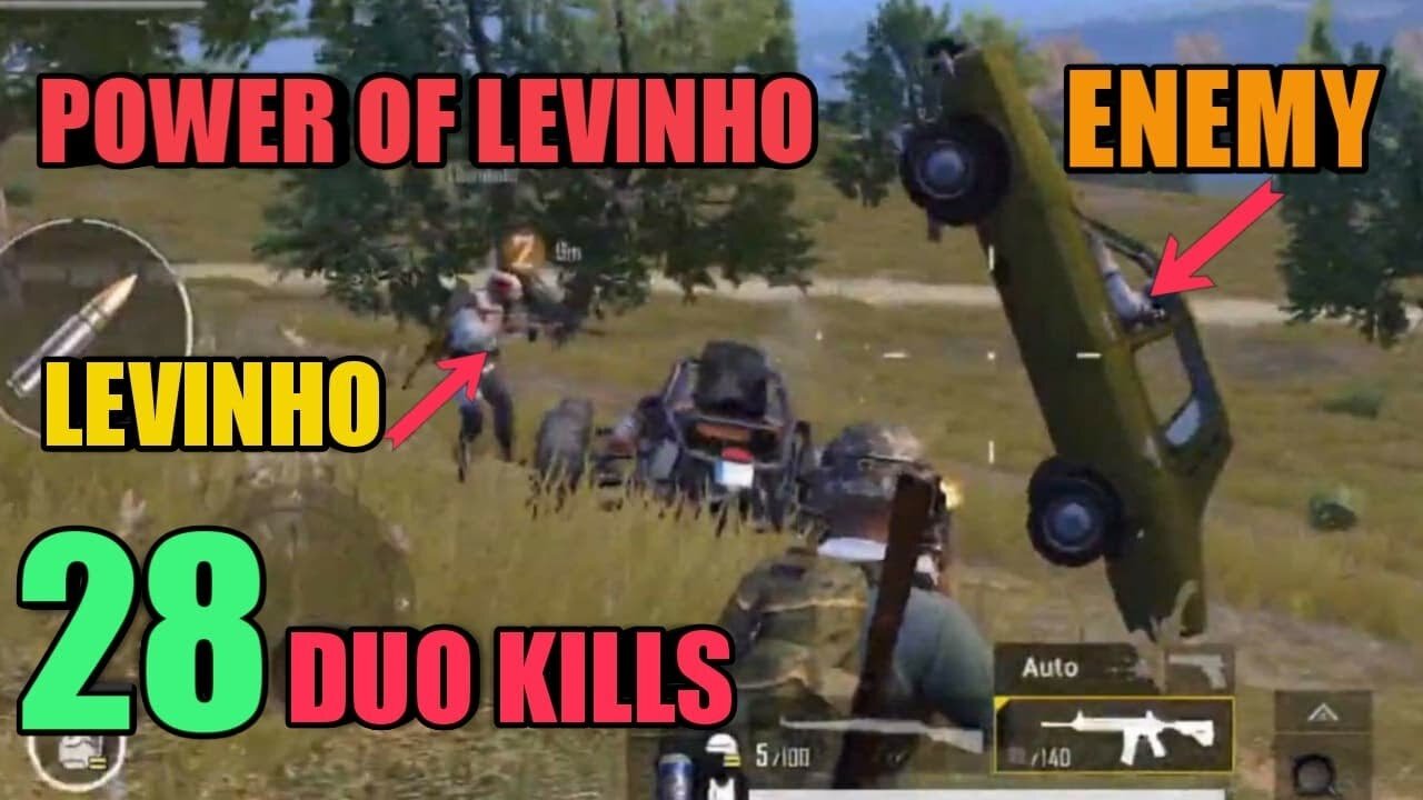 Band of Brothers | Levinho | DUO SQAUD | 28 DUO KILLS | PUBG Mobile