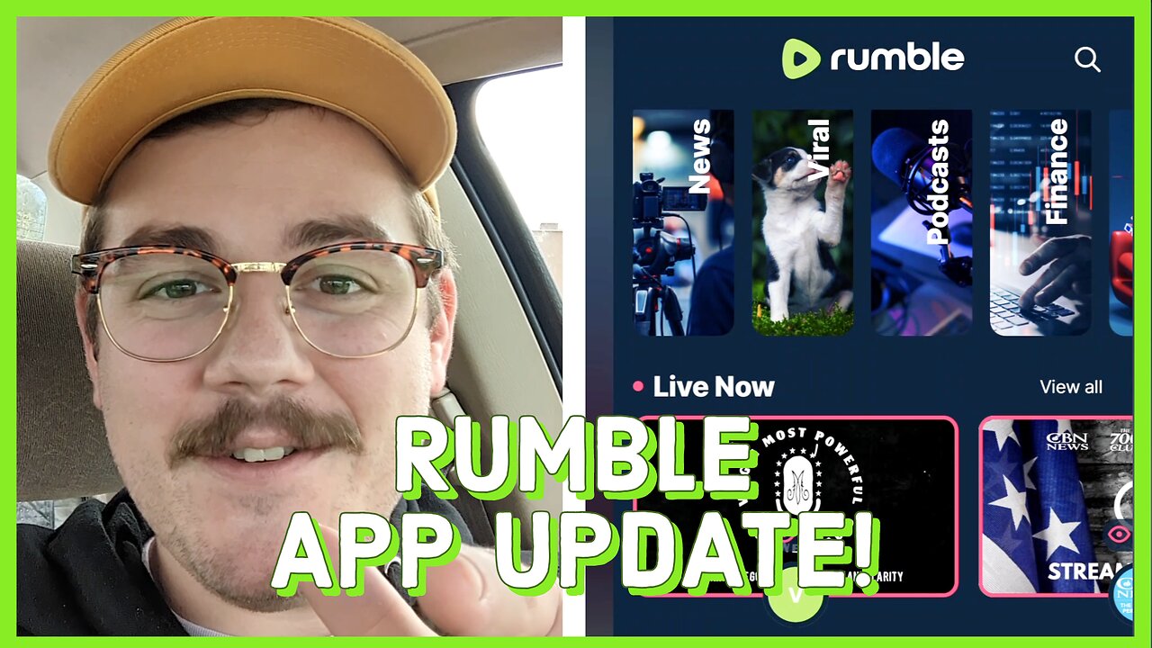 The Rumble App Gets a Big Update