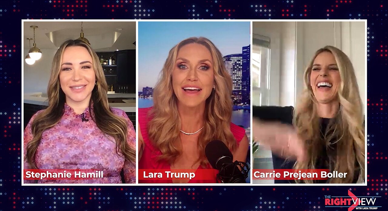 Lara Trump, Stephanie Hamill, & Carrie Prejean Boller