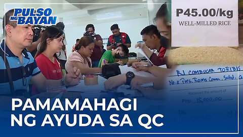 Pamamahagi ng ayuda sa rice retailers sa QC, sisimulan na ng pamahalaan