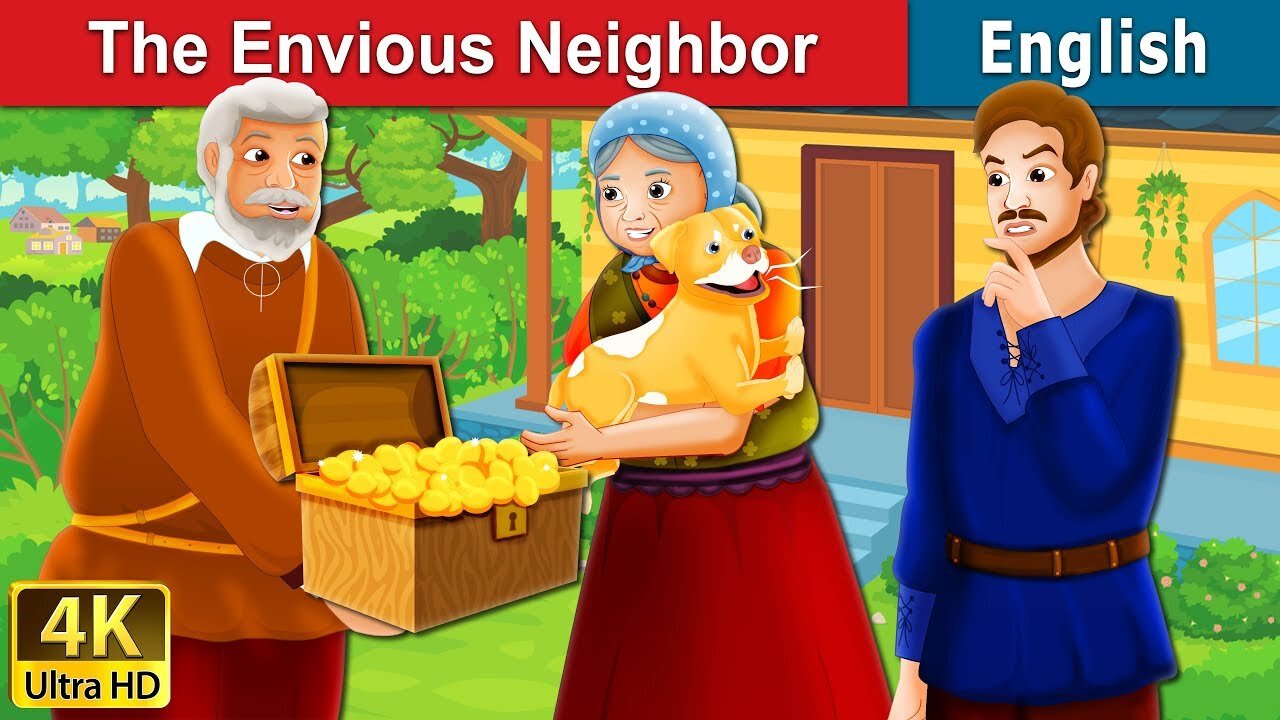 The Envious Neighbour Story in English | Stories for Teenagers | @kidsfun