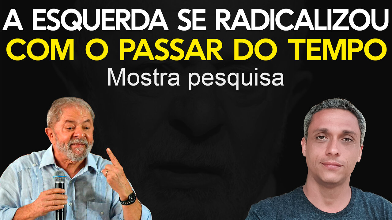 Pesquisa prova que a esquerda se radicalizou e a direita continua do mesmo jeito há 30 anos