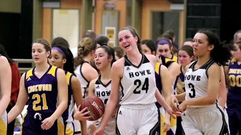 Howe Lady Bulldogs Scene Setter vs. Chapel Hill - first appearance regional semifinals, 2/28/2020