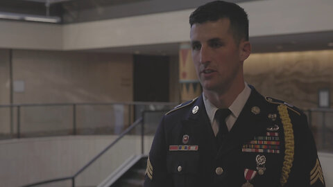 Sgt. Bailey Ruff Interview for 2023 Army National Guard Best Warrior Competition 2023