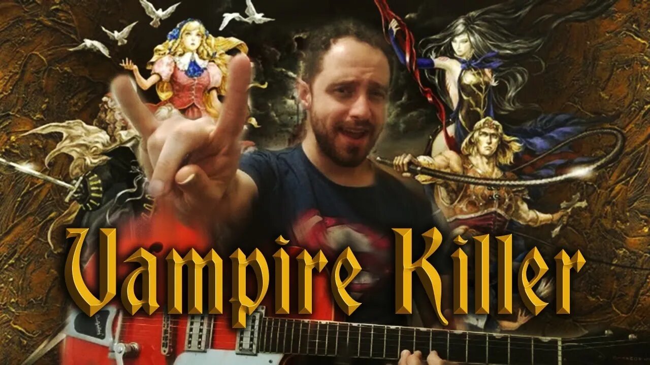 Castlevania - Vampire Killer theme - Guitar cover