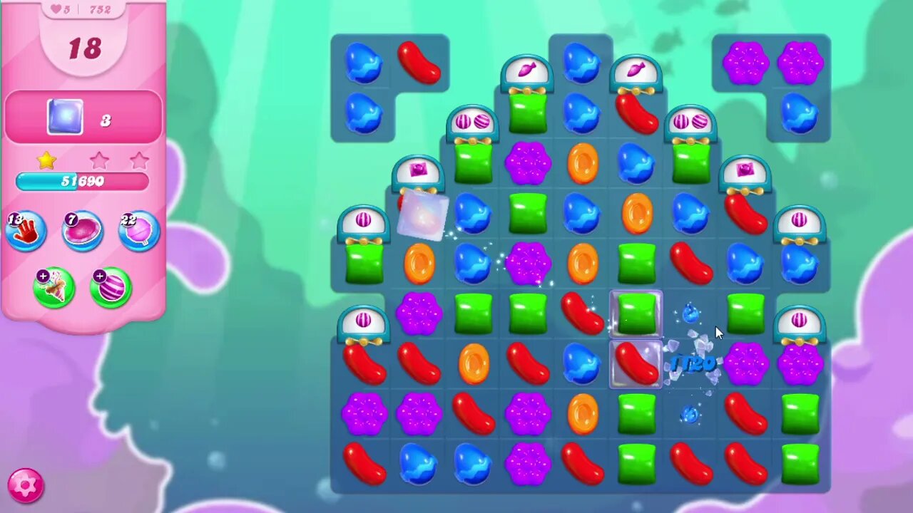 Candy Crush Saga Level 752