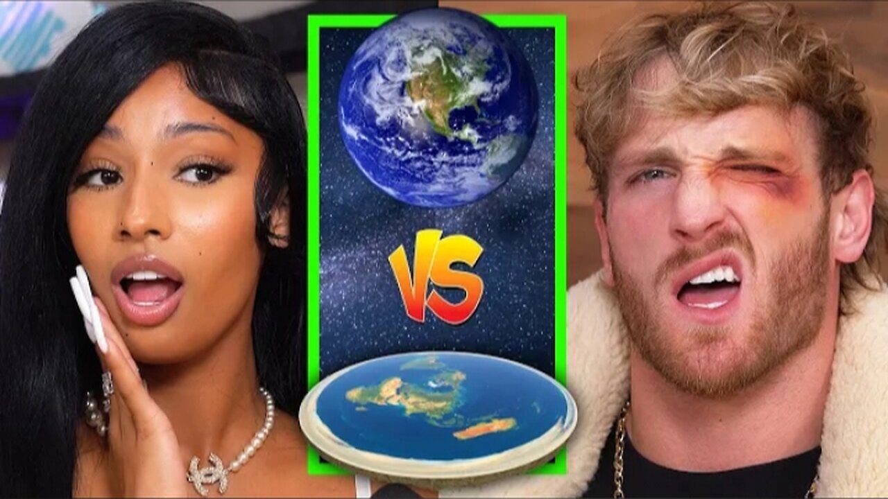 The Earth Is Flat Logan Paul & Rubi Rose Debete