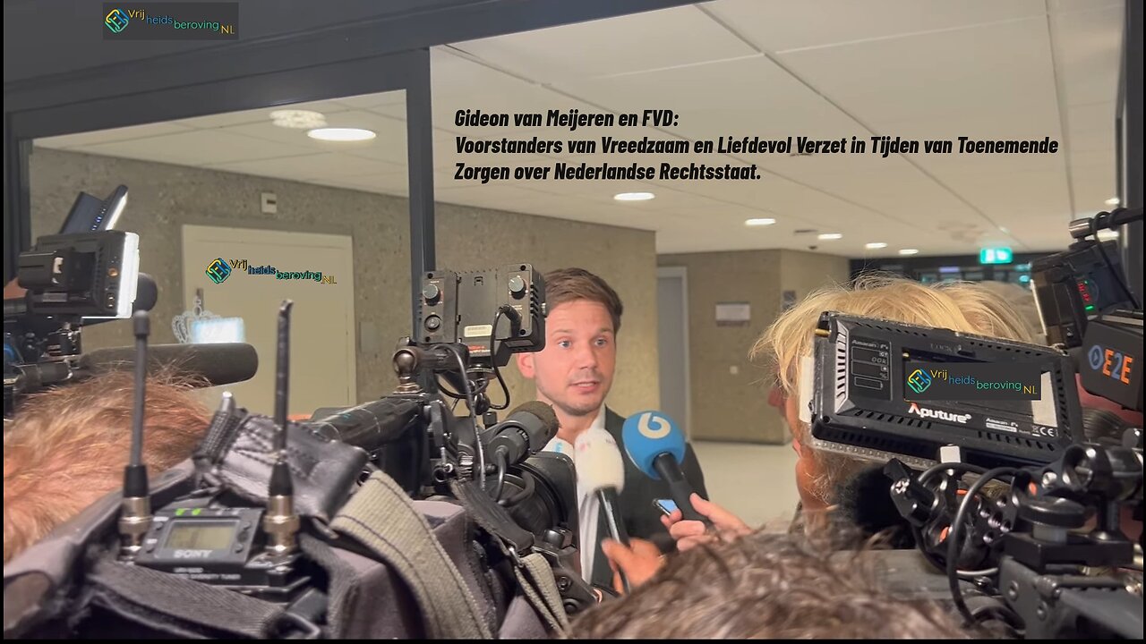 Gideon van Meijeren en FVD: Voorstanders van Vreedzaam en Liefdevol Verzet.