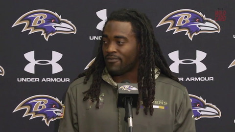 Alex Collins Reveals The Big Reason He Wears His Dark Visor