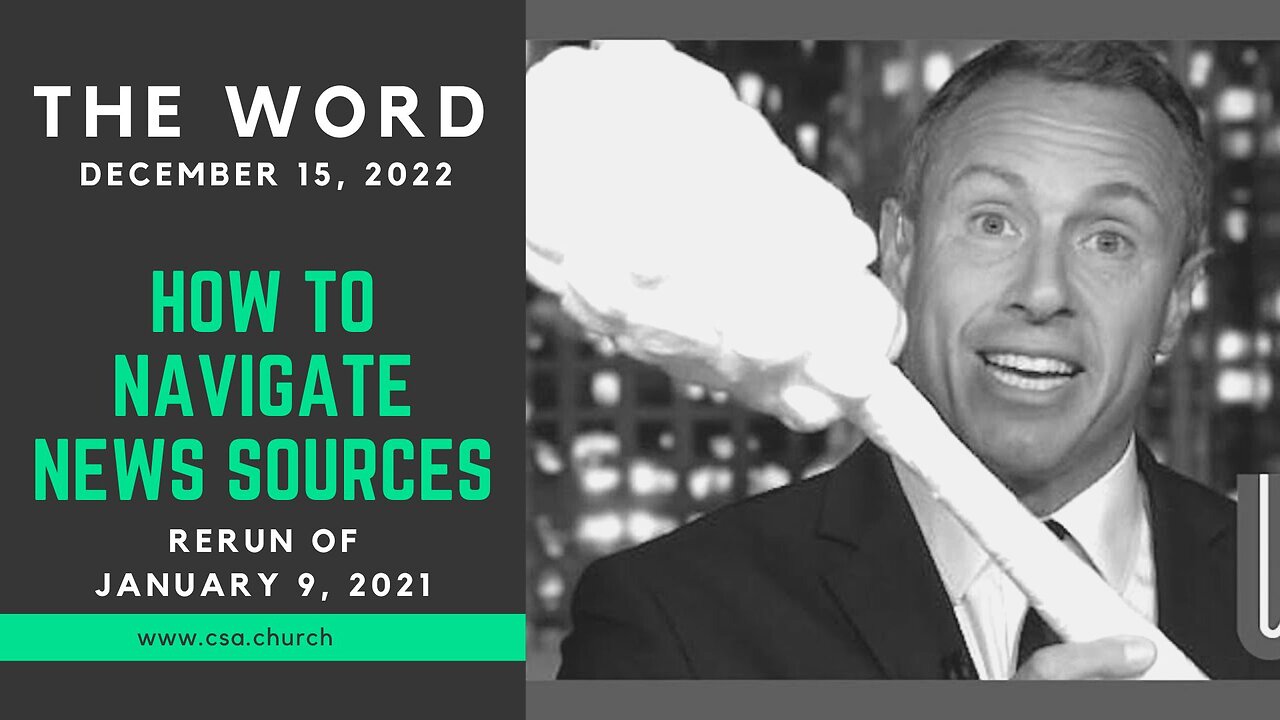 The Word: December 15, 2022 (Rerun of 1/9/21)