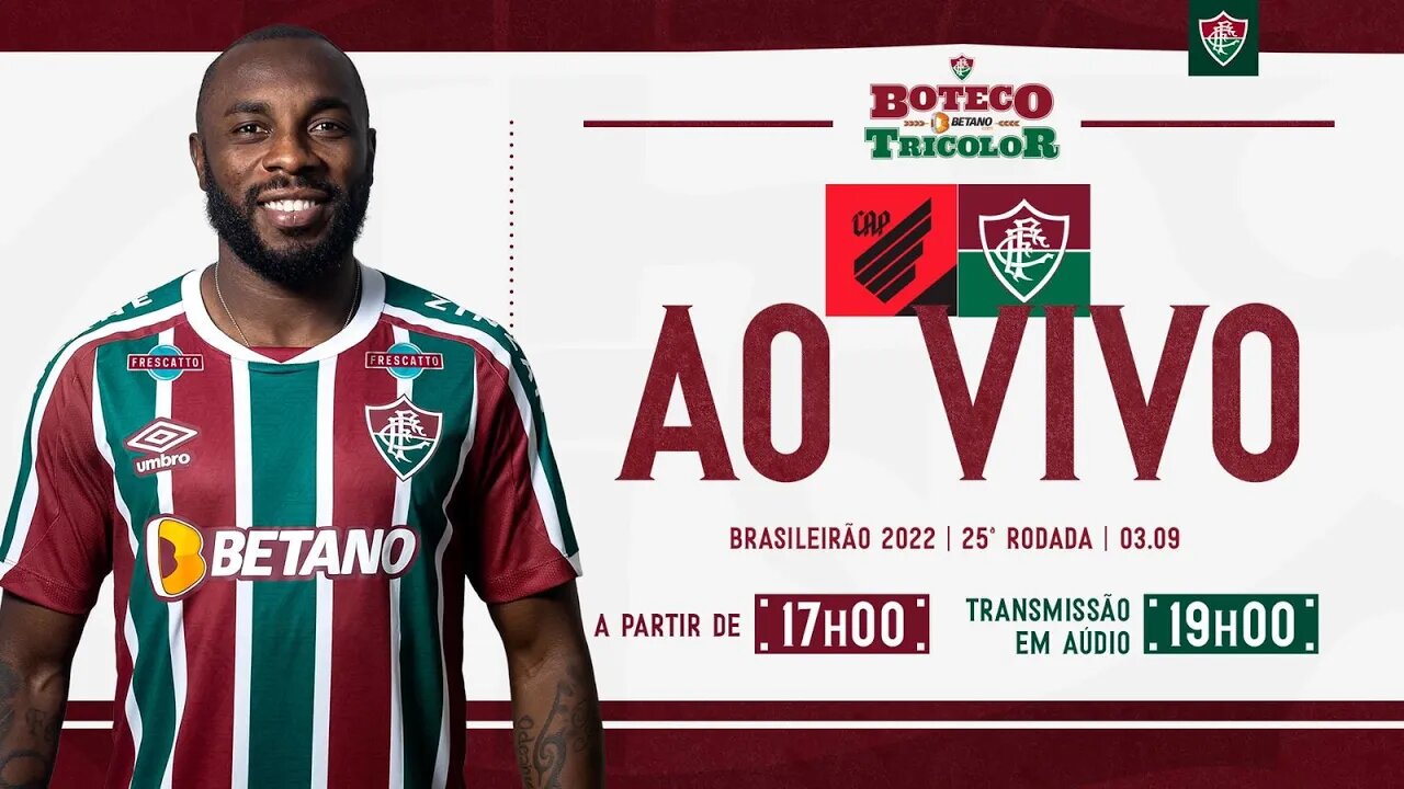 AO VIVO - ATHLETICO-PR X FLUMINENSE I BRASILEIRÃO 2022