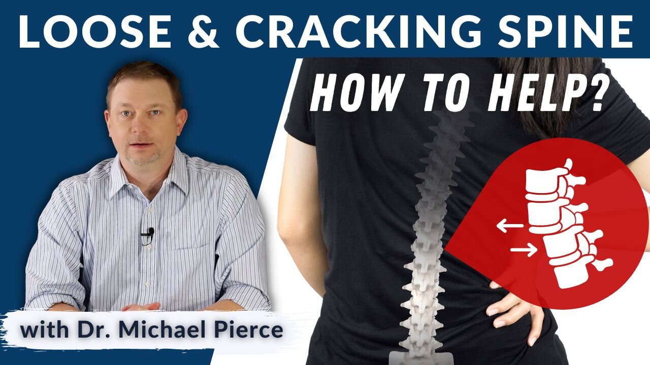 What to do for a loose cracking spine
