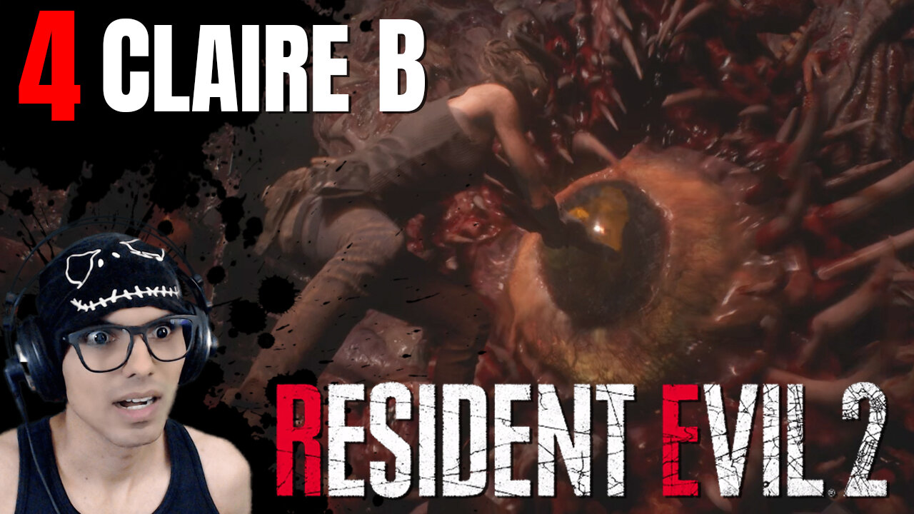 4) Resident Evil 2 Remake - Claire B Playthrough Gameplay
