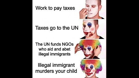 Trump video wants to close border for illegals vs liberal democrat cult chuck schumer open border
