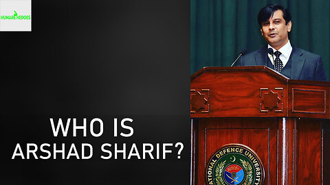 Who is Arshad Sharif