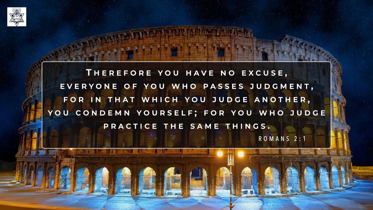 The Book of Romans Series - Part 5 - God's Judgement - Jacob Prasch
