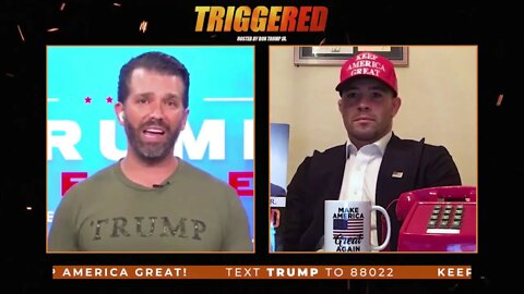 WATCH: Triggered hosted by Donald Trump Jr and special guest Colby Covington!