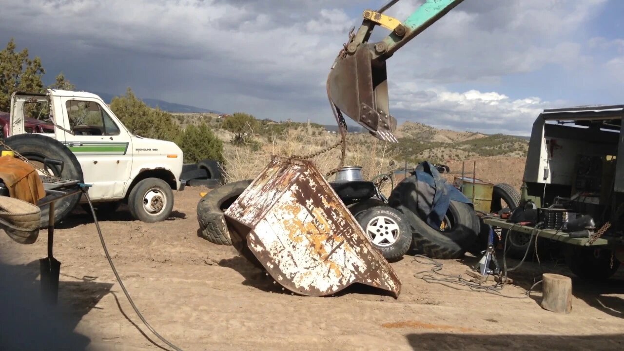 Tipping Dumpster For The Greenhouse Build