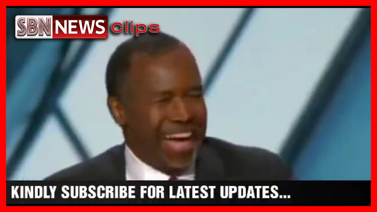 "She's Mentally Ill": Watch Dr Ben Carson Destroy Sick Hillary Clinton - 2936