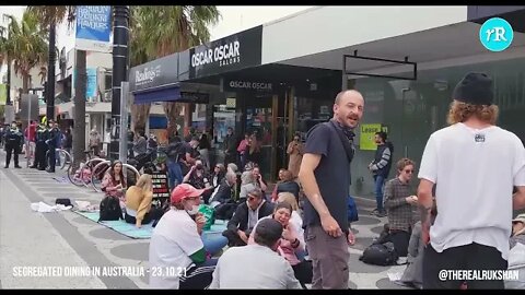 Segregated Dining in Australia - 23.10.21