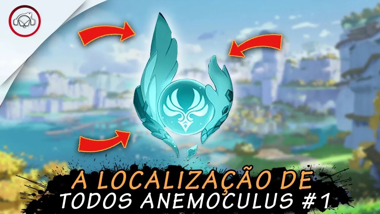 Genshin Impact, A LOCALIZAÇÃO de todos ANEMOCULUS | Super Dica PT-BR #1