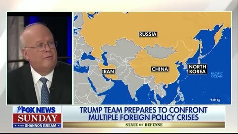 Peace through strength is guiding Trump&apos;s foreign policy plans, says Karl Rove