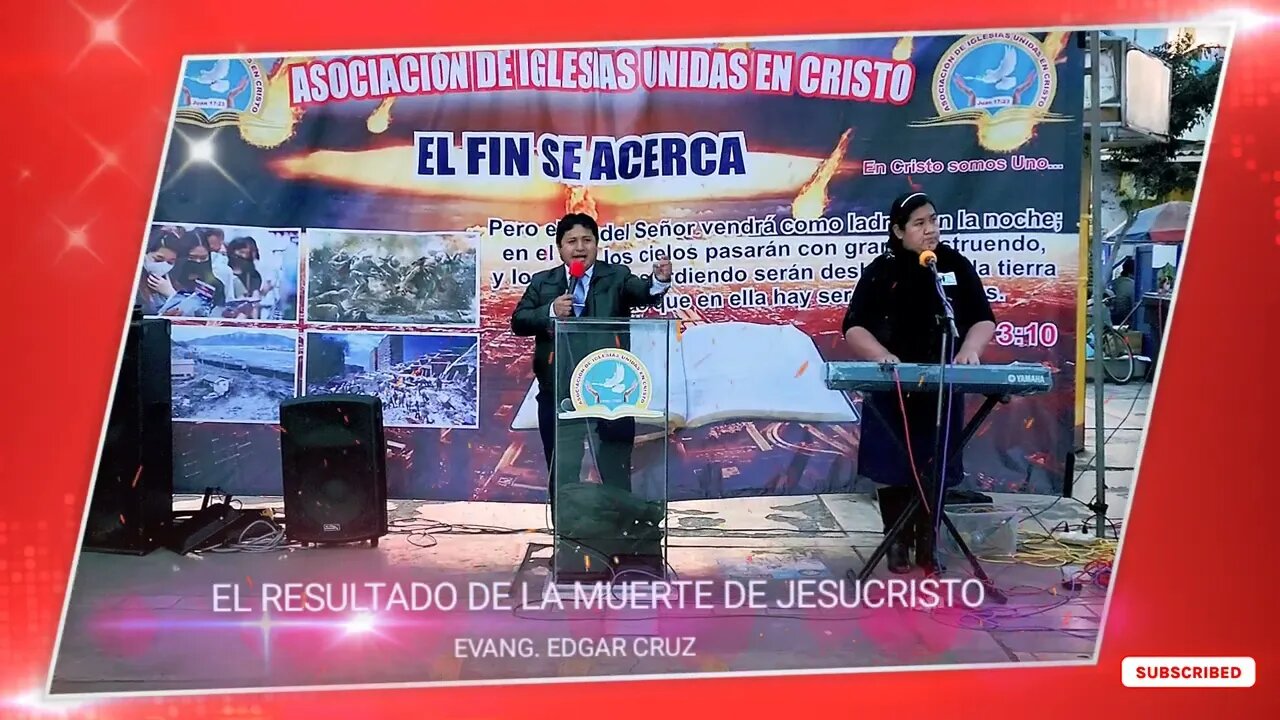 EL RESULTADO DE LA MUERTE DE JESUCRISTO - EVANGELISTA EDGAR CRUZ