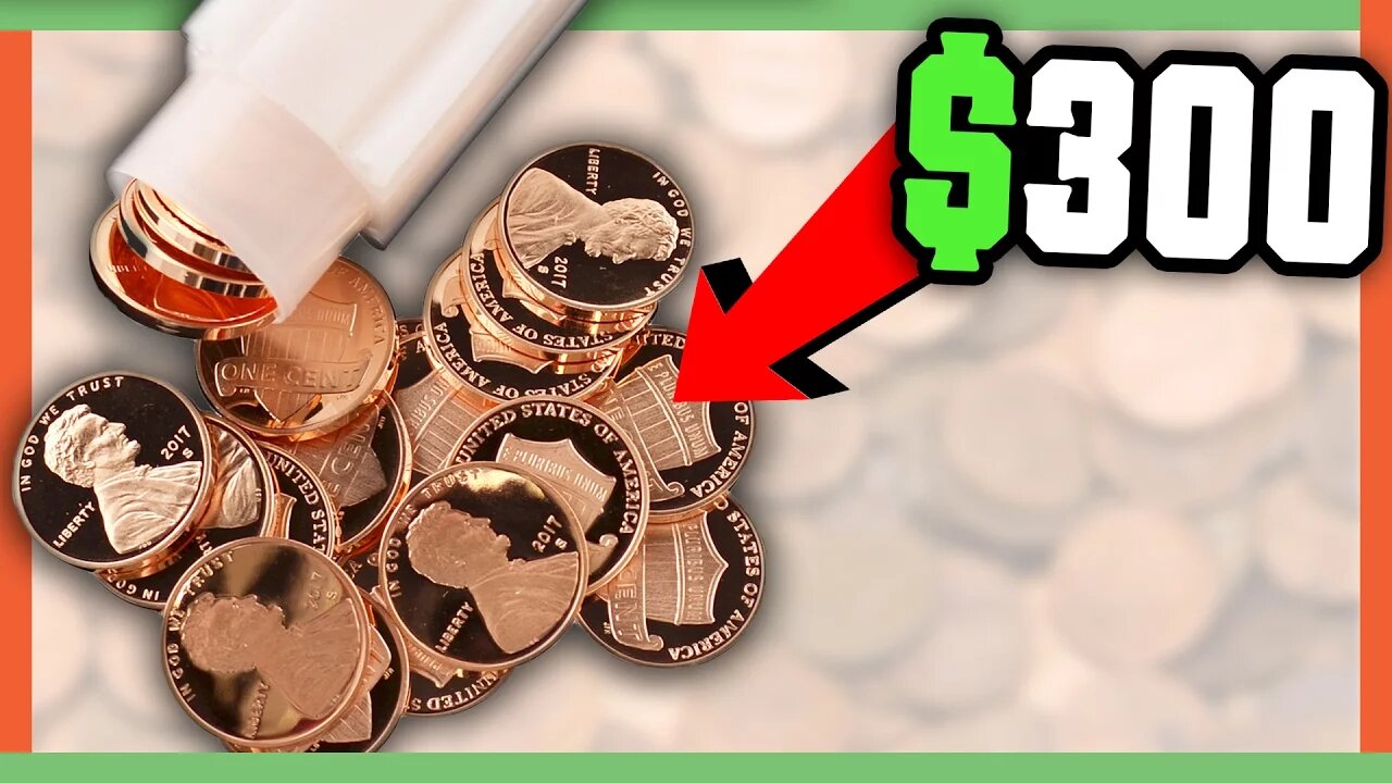 2017 PENNIES WORTH MONEY – COIN SEARCH FOR LINCOLN CENT PENNY!!