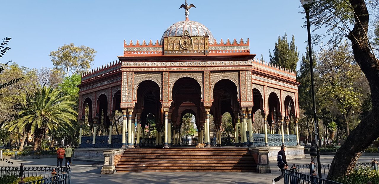 Alameda de Santa Maria. Mexico City.