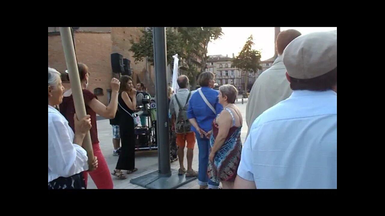 Manifestation anti pass Montauban 13 aout 2021