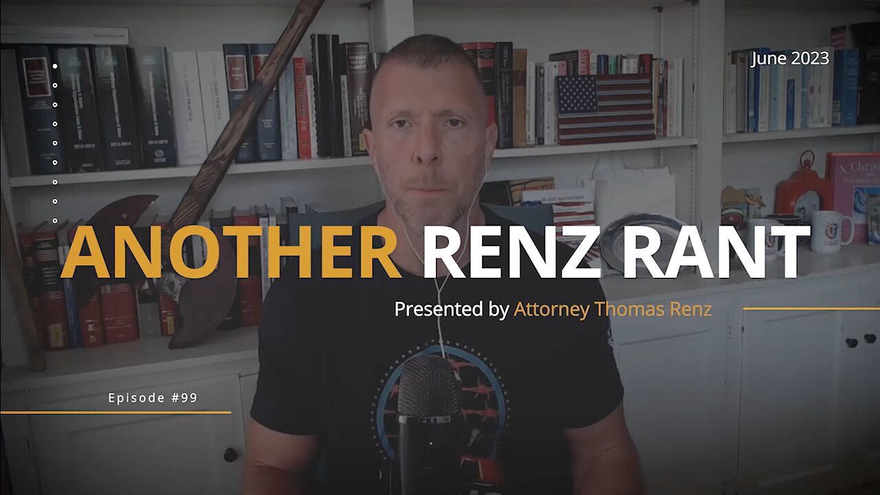 The Who Treaty and COVID Origins, Renz Was Right Again (Part 1)