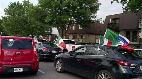 Montreal (RDP) Celebration - Italy win vs Belgium - July 2, 2021 (1 of 7)