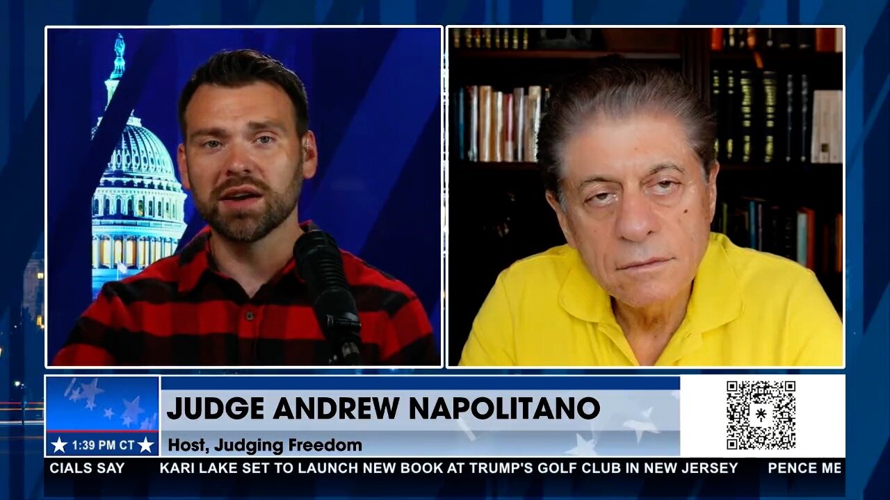 Judge Andrew Napolitano Reacts to Former VP Mike Pence’s Surprise Ukraine Visit