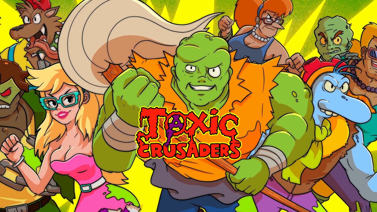 Raw First Time Gameplay Footage: Toxic Crusaders Demo