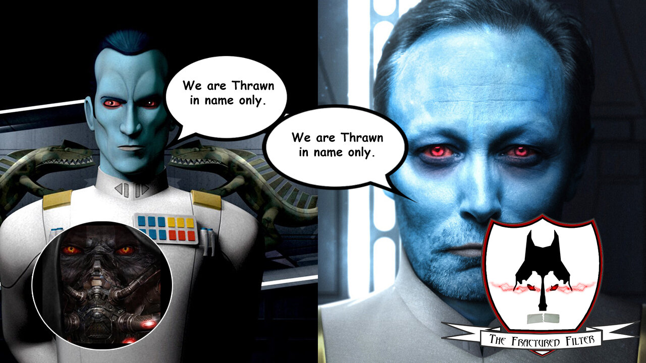 Lars Mikkelsen Being Inconsistent with Thrawn Portrayal #starwars #ahsoka #thrawn