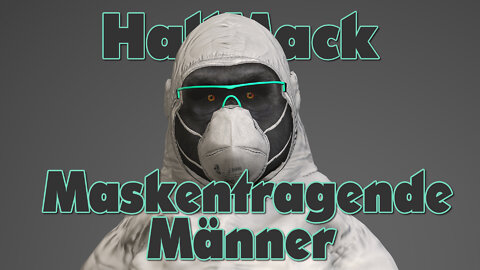 Maskentragende Männer