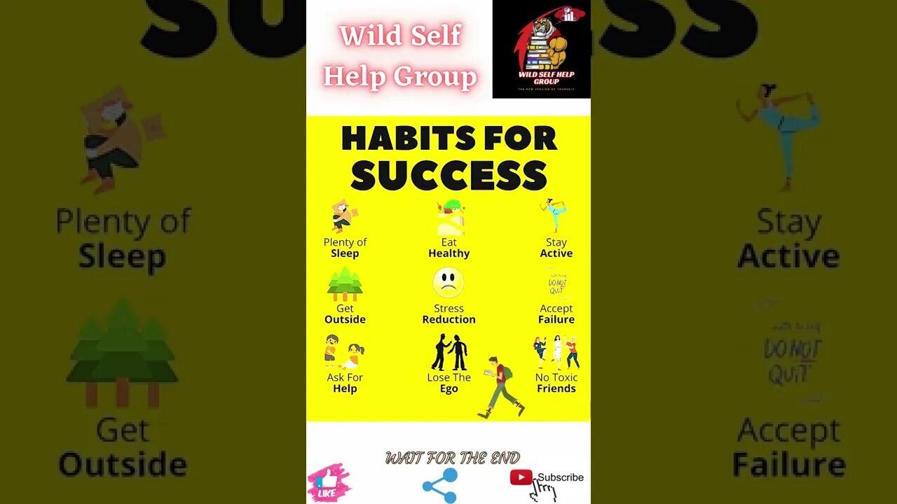 🔥Habits for success🔥#shorts🔥#wildselfhelpgroup🔥21 June 2022🔥