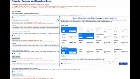 LP Detailed Property Tab