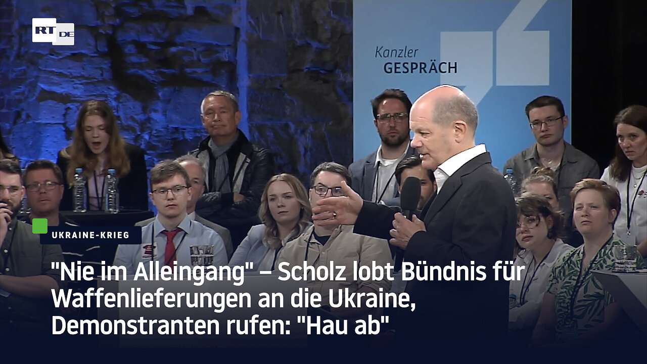 "Nie im Alleingang" – Scholz lobt Bündnis für Waffenlieferungen an die Ukraine