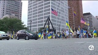 Detroit supports Ukraine as country marks Independence Day, 6 months since invasion