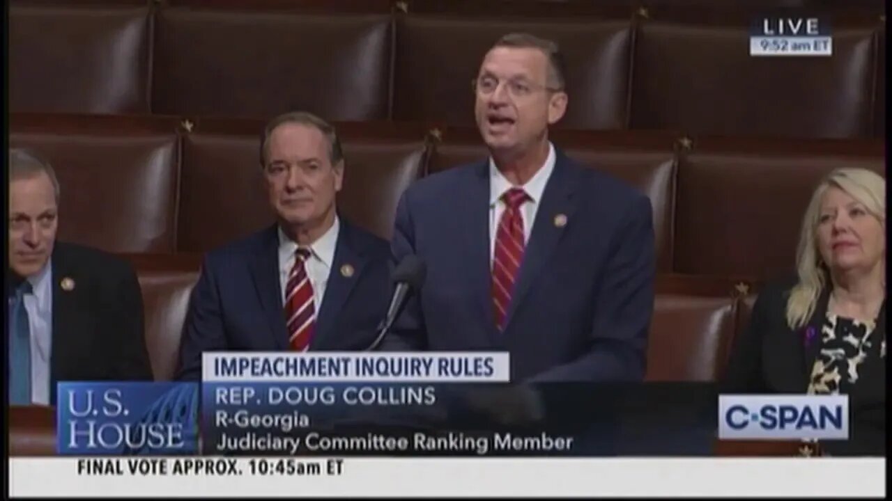 Rep. Collins: “This Resolution Isn’t About Transparency. It’s About Control.”