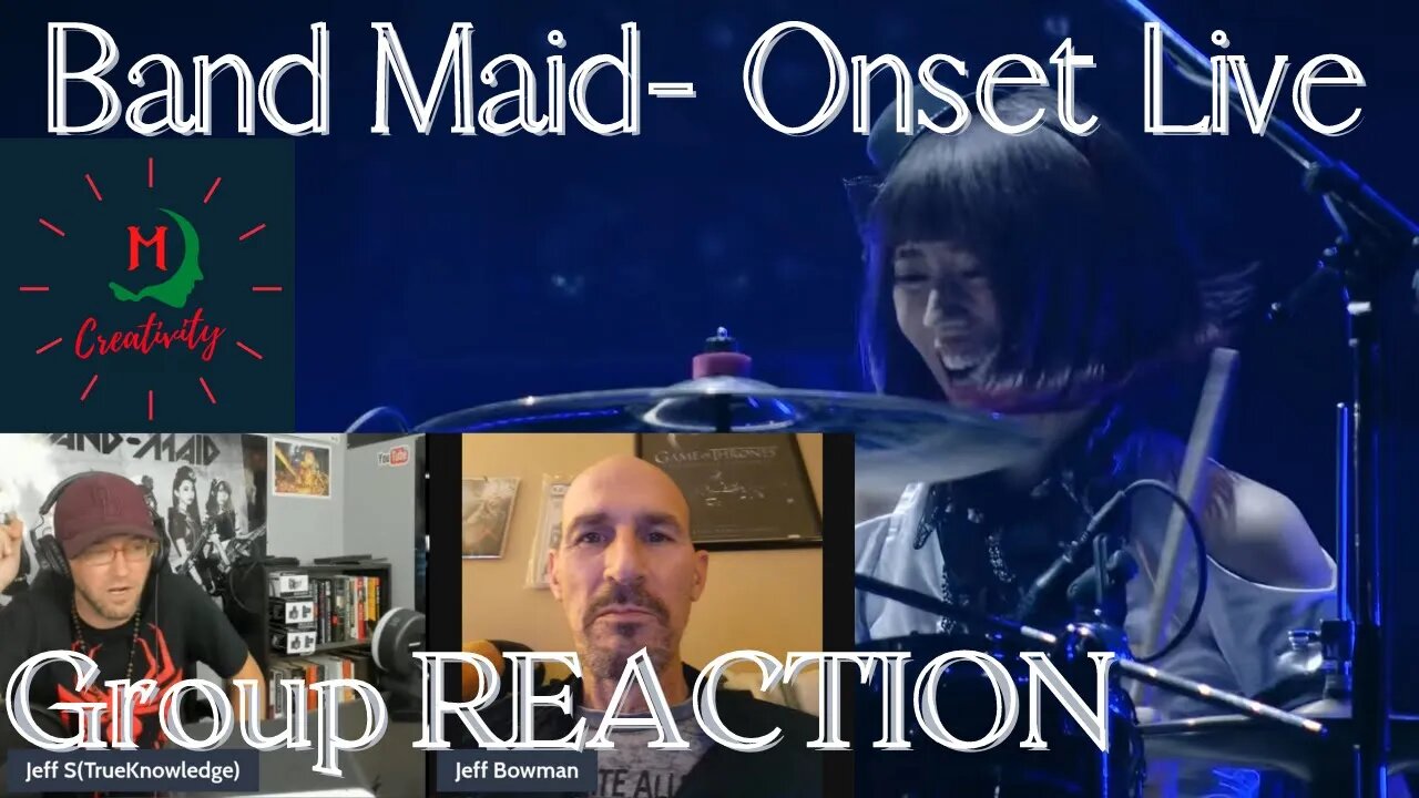 Another Bleeding Edge Band Maid GROUP REACTION- of ONSET Official Live Version