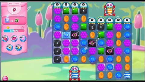 Candy Crush Level 4066 Talkthrough, 10 Moves 0 Boosters