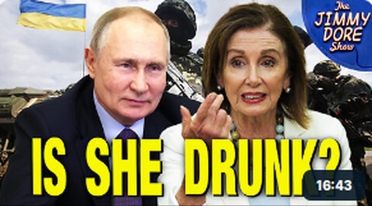 Batsh*t Nancy Pelosi Goes On Crazed Rant About Putin & Ukraine!