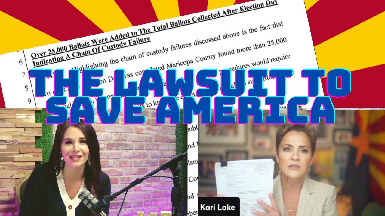 Kari Lake Files Explosive Lawsuit: ‘This Is A Case To Save Our Country’