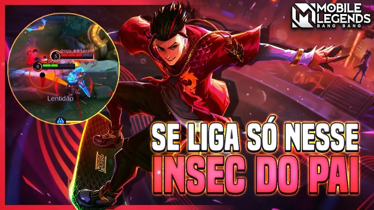 Virei o NAGATO APELÃO? Slg nesse INSEC | MLBB