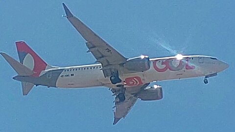 Boeing 737 MAX 8 PR-XMZ coming from Rio de Janeiro to Fortaleza