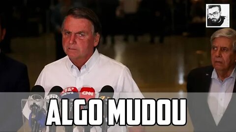 BOLSONARO MOSTRA SEMBLANTE DIFERENTE