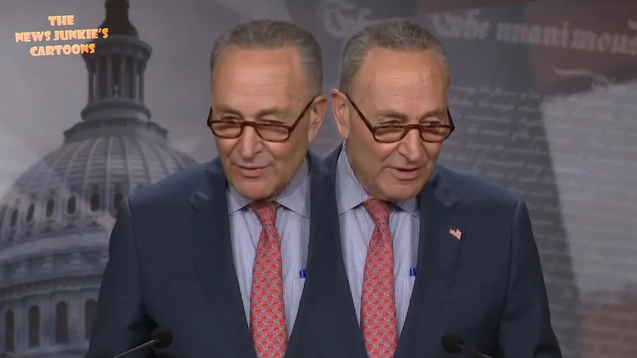 Self-impressed Democrat Chuck Schumer: We do so many good things.