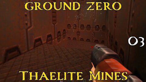 Quake 2 Mission Pack - Ground Zero | Campaign Playthrough Part 3 - Thaelite Mines (DLC)